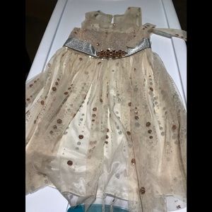 Girls sparkly dress size 6 by Bonnie jean